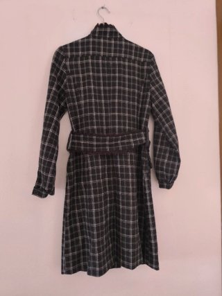 Vestido/abrigo cuadros Riverside