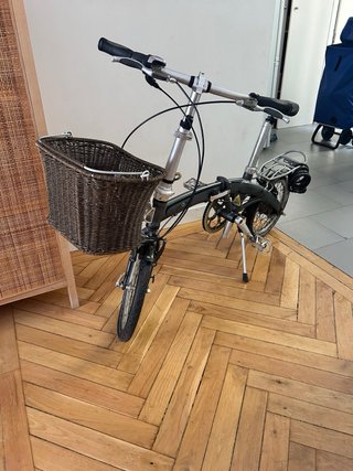 Bicicleta plegable DAHON y cesta