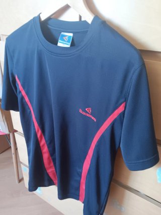Camiseta Boomerang Talla L Azul/Roja