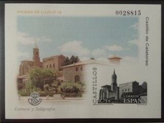 SELLOS DE ESPAÑA AÑO 2002 PRUEBA OFICIAL NÚM. 77