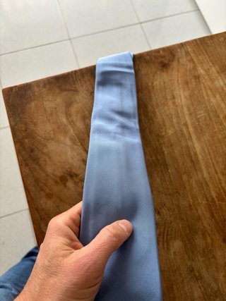 Corbata de Lujo Azul Celeste - Usada solo 1 vez!