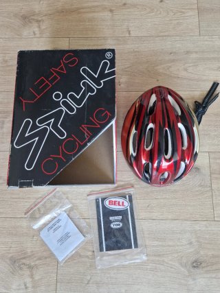 Casco bici Spiuk Cycling Rojo Talla S-M niño