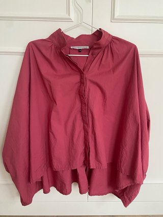 Blusa capa Adolfo Domínguez Talla Única Rosa