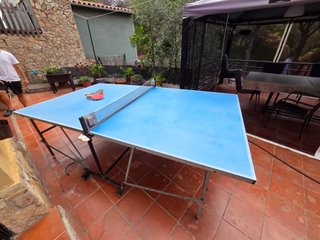 Mesa de Ping Pong Azul de exterior