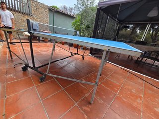 Mesa de Ping Pong Azul de exterior