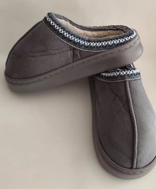Pantofole invernali donna grigie tg. 40/41