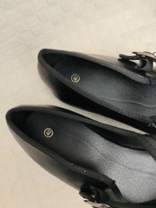 Merceditas Tabi Negras Talla 40