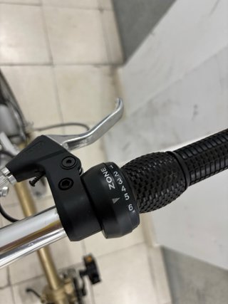 Bicicleta Plegable Urban Dorada boomerang