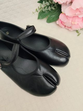 Merceditas Tabi Negras Talla 41