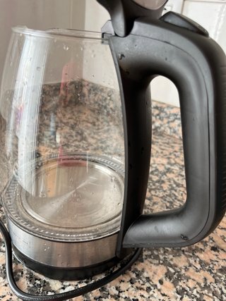 Hervidor de agua de cristal