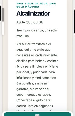 Ionizador de Agua Aqua Cell OC