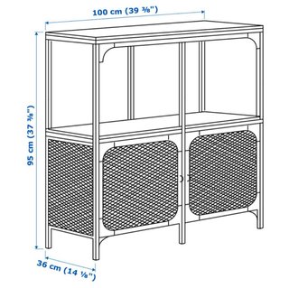 Estantería IKEA FJÄLLBO Negra