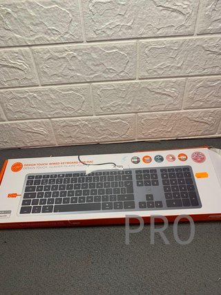 Teclado ingles con cable