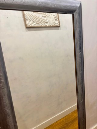 Espejo de madera y cristal