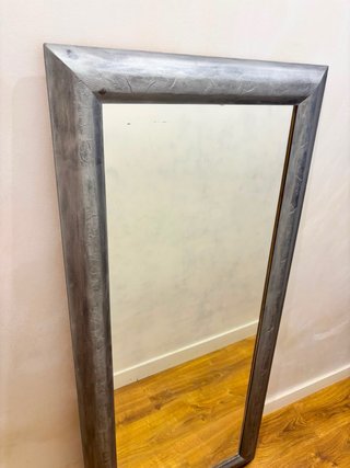 Espejo de madera y cristal