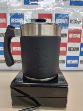 Espumador Leche 650 W automático magnético 500 ml, ABS, Negro