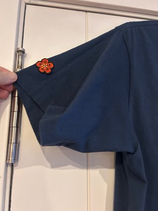 Camiseta Kenzo Azul y Dorada Hombre