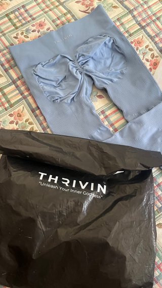 Thrivin Leggings Push Up Azules