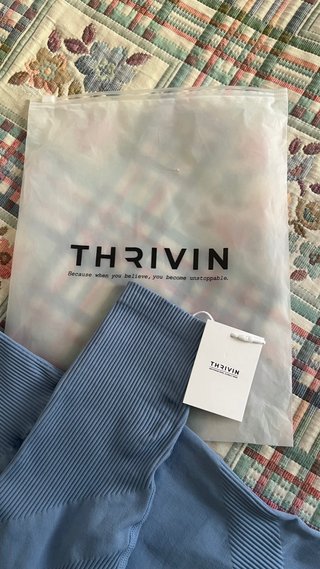 Thrivin Leggings Push Up Azules