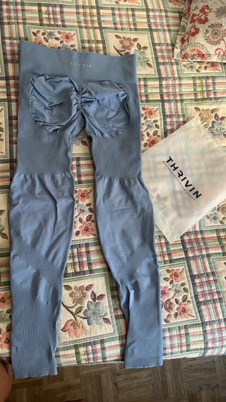 Thrivin Leggings Push Up Azules
