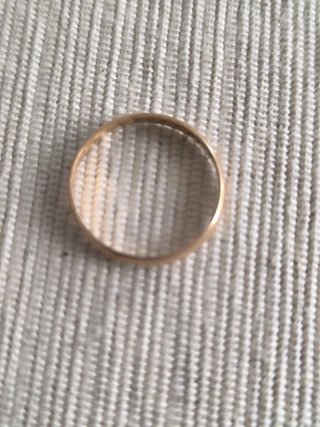 Alianzas de oro 18k (Dos)