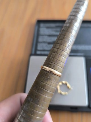 Alianzas de oro 18k (Dos)