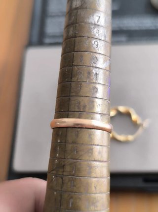 Alianzas de oro 18k (Dos)