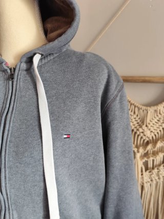 Sudadera Tommy Hilfiger Forro Polar Gris