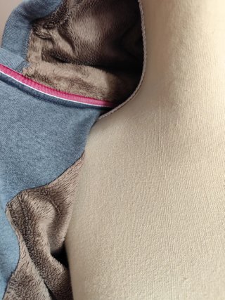 Sudadera Tommy Hilfiger Forro Polar Gris