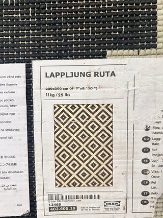 Alfombra Ikea Lappl Jung Ruta