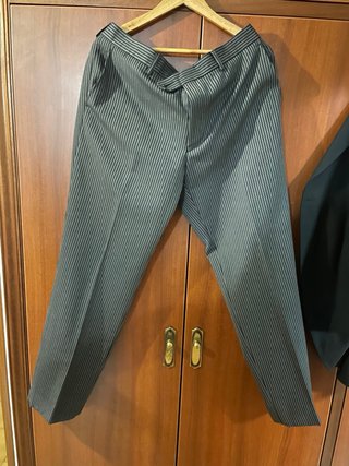 Traje de chaqué negro hombre