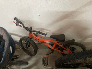 Bici infantil Btwin naranja