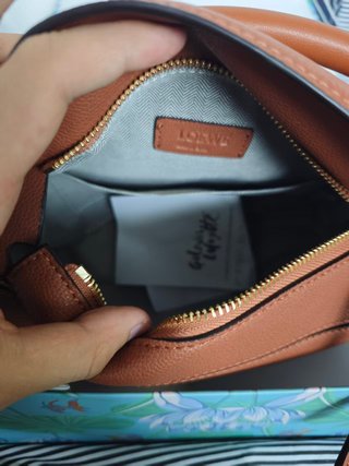 Bolso Loewe Puzzle Caramelo Piel Granulada