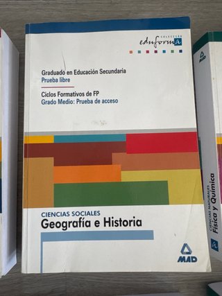Libros preparación Prueba Libre ESO
