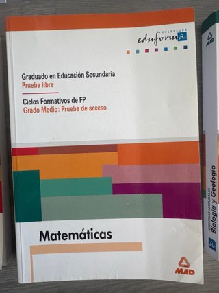 Libros preparación Prueba Libre ESO