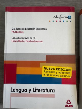 Libros preparación Prueba Libre ESO