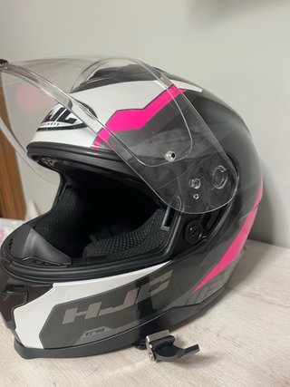 Casco HJC Rosa ECE R22.05 Sin Uso