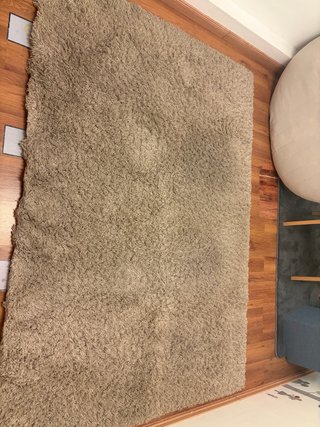 Alfombra beige 2,25x160