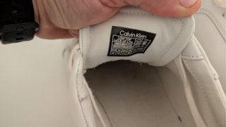 Scarpe Calvin Klein bianche e nere