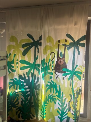 Cortinas Infantiles Jungla x2
