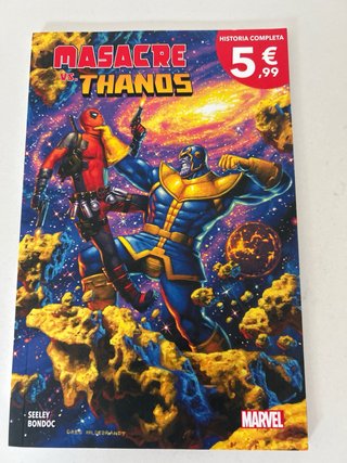 6 Comics de la Saga de Marvel MASACRE.