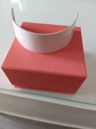 Pulsera Intercambiable Roja y Plateada