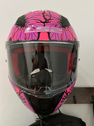Casco Moto Mujer LS2 Flores Nuevo