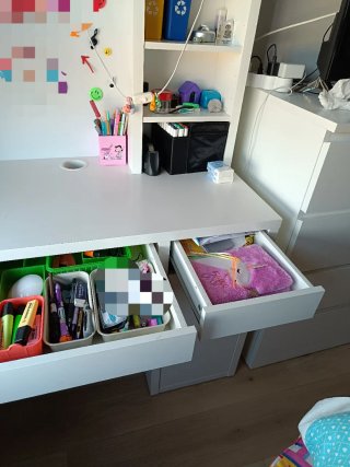Escritorio blanco IKEA