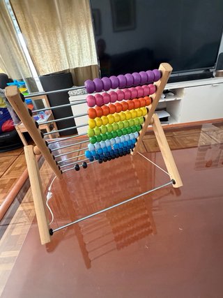 Ábaco de madera IKEA