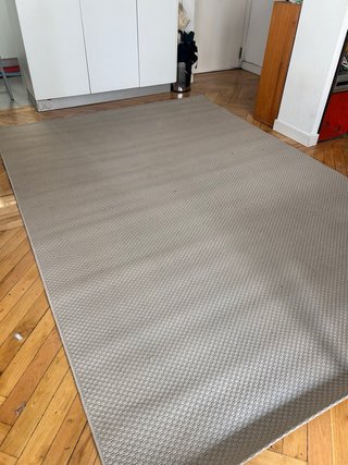 Alfombra grande beige Morum Ikea