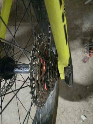 Bicicleta Fat Bike Amarilla