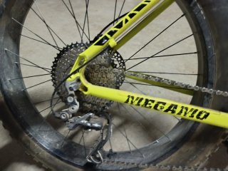 Bicicleta Fat Bike Amarilla