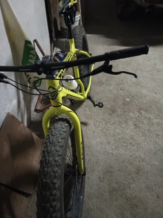 Bicicleta Fat Bike Amarilla
