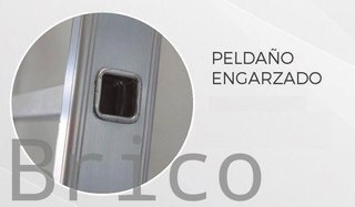 Escalera Aluminio Elite 3x12 - 3,44+3,44+3,44 M - 73-90-73x25mm